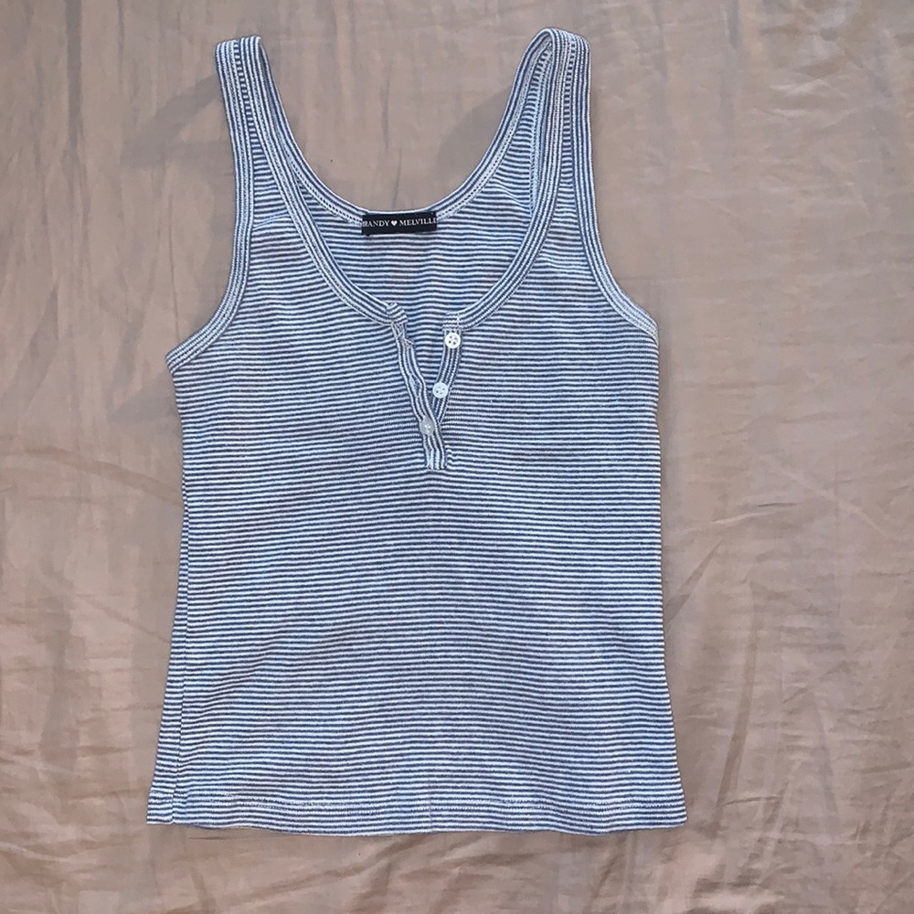 Striped Brandy Top